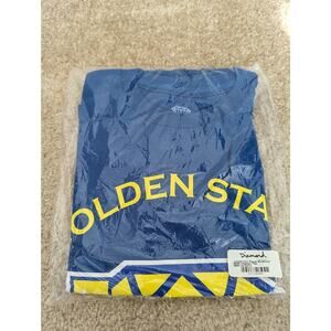 Diamond Supply Co Golden State Warriors Blue Shirt 2015 Champions - Small